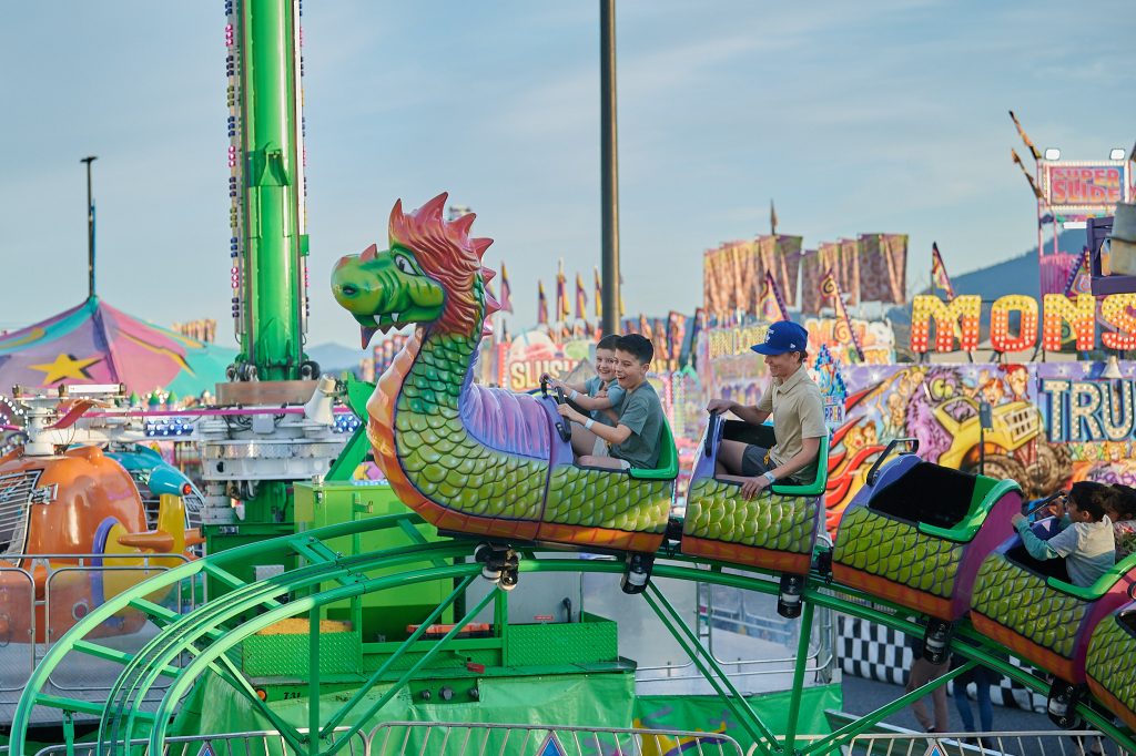 West Coast Amusements 2025 Dragon Ride