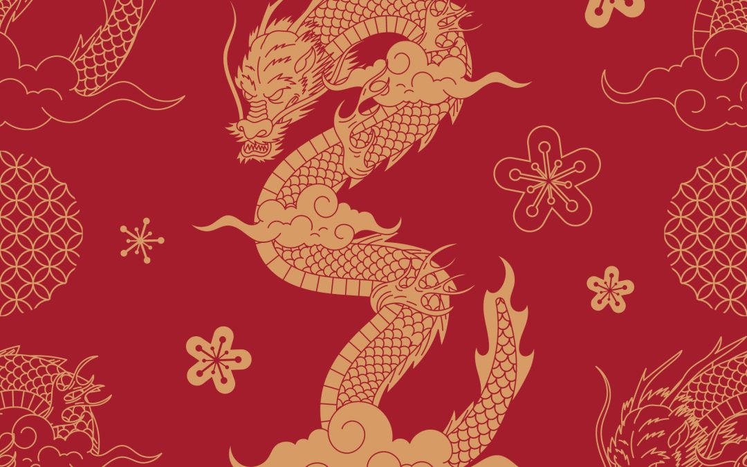 Chinese Dragon for Lunar New Year