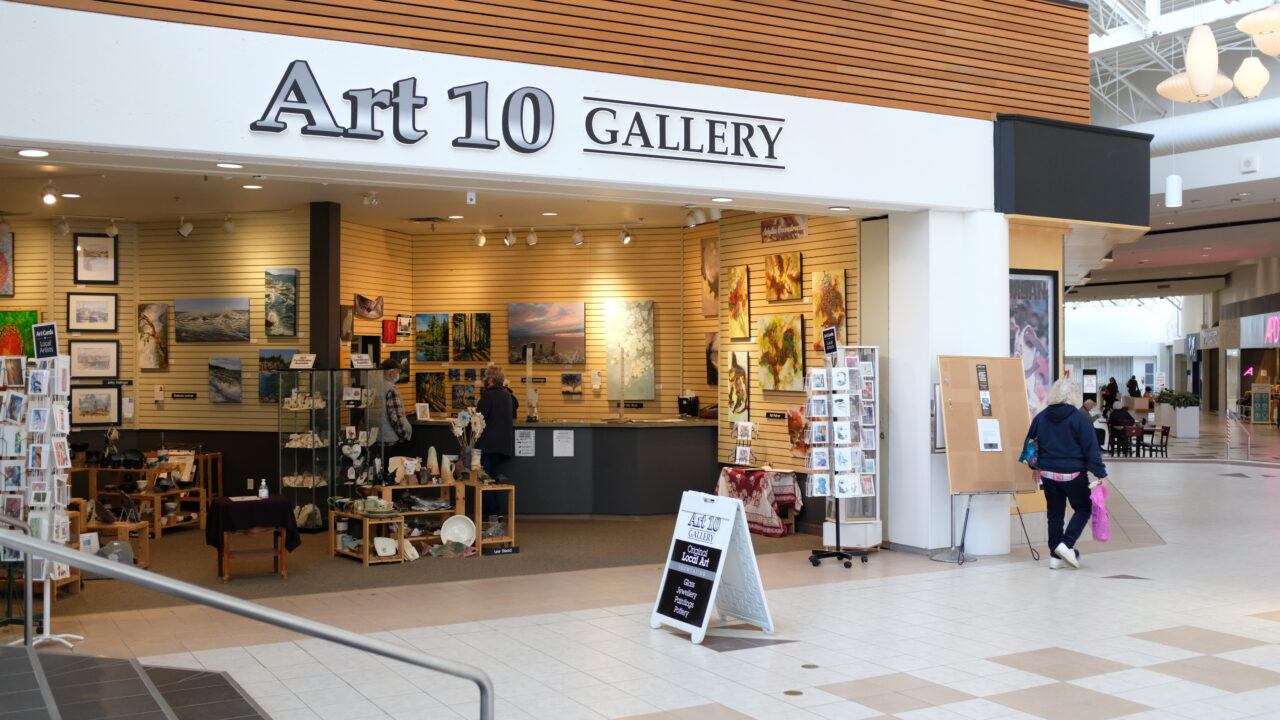 Art 10 Gallery Nanaimo North Town Centre Shopping Mall