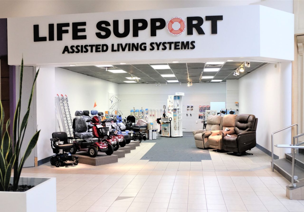 Life Support Assisted Living Systems Nanaimo North Town Centre Shopping Mall