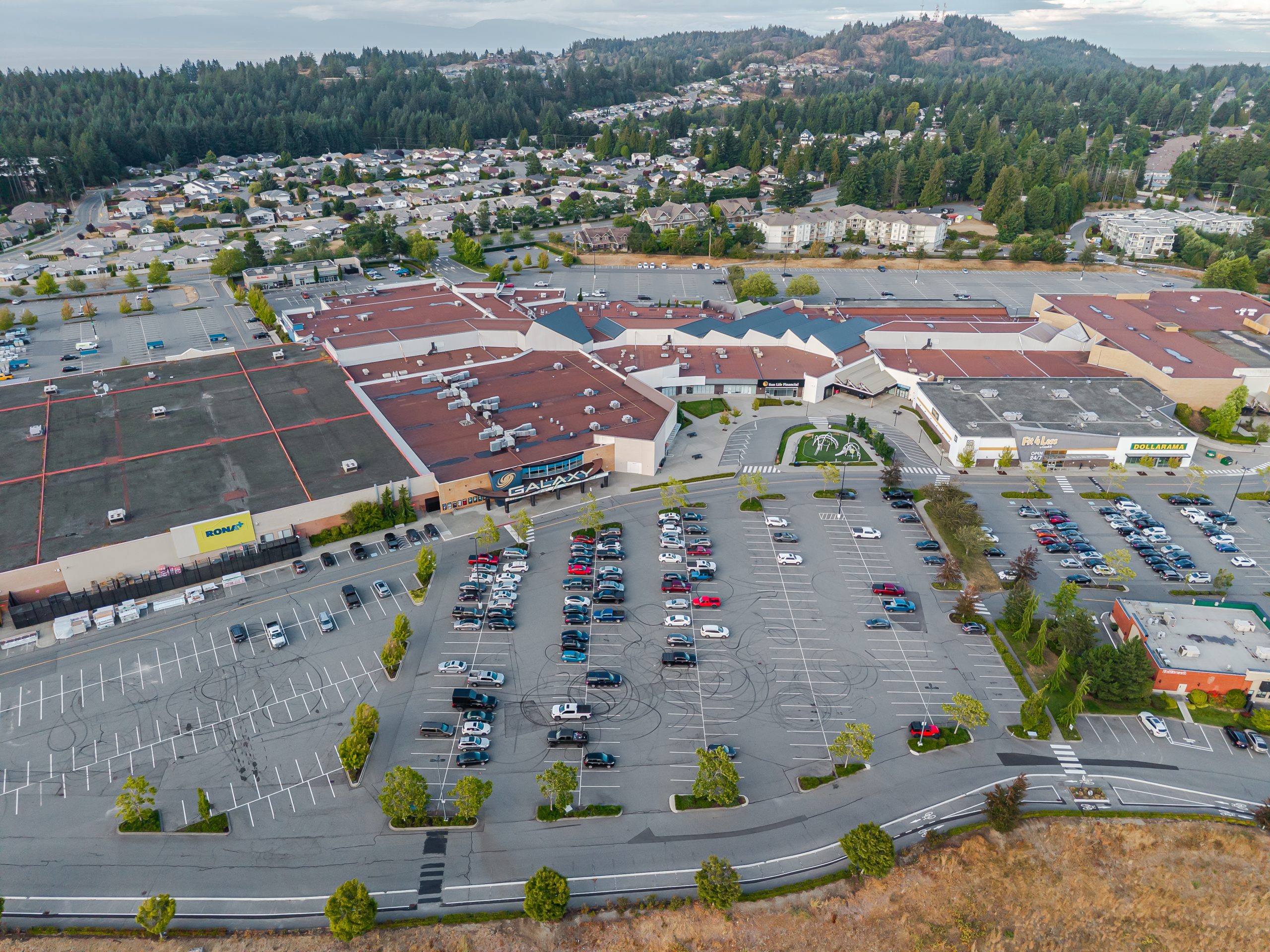 Master Map of Nanaimo North Town Centre