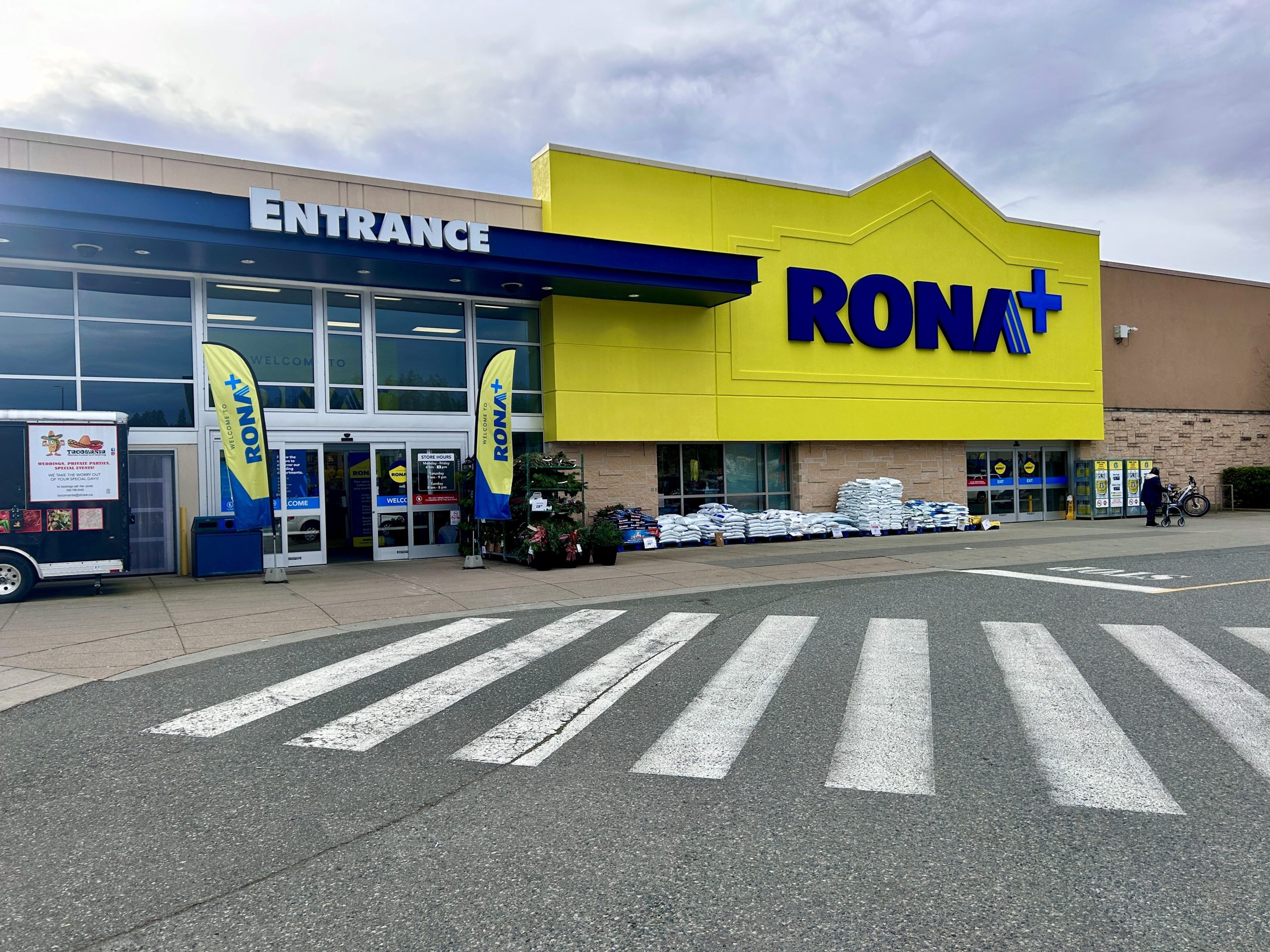 RONA+ Main Entrance Storefront