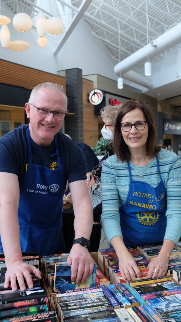 Rotary Club Fall Book Sale Volunteer Photo