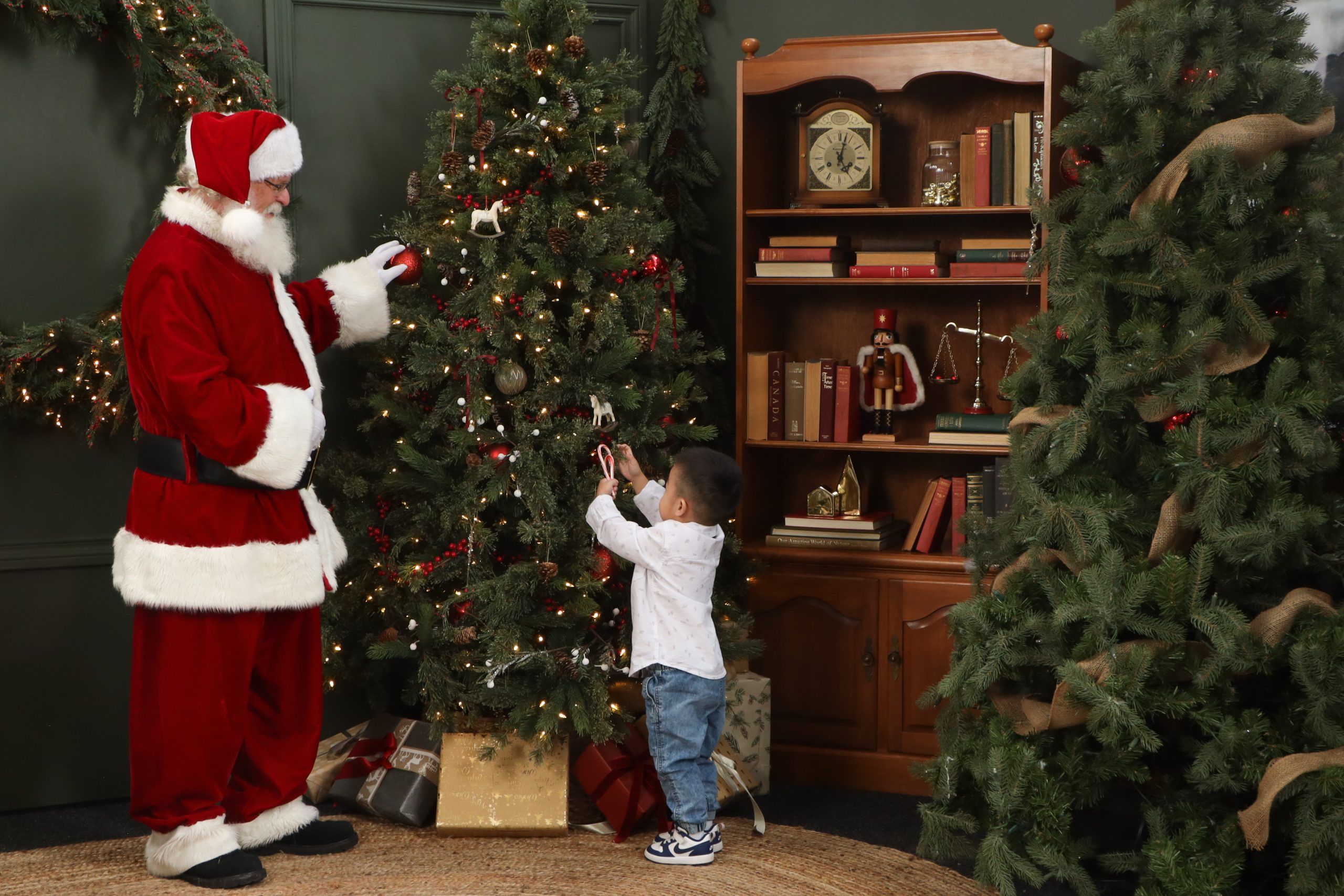 Santa Experience 2025 Cabin Angle